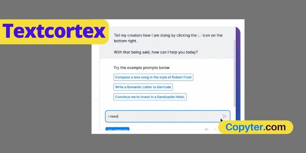 generar texto con textcortex