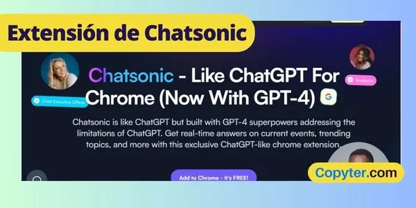 Extensión de Chatsonic