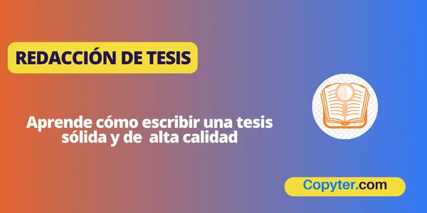 Como redactar una tesis