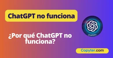 ChatGPT no funciona