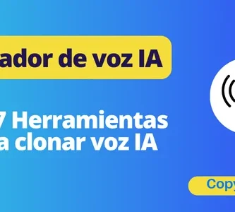 Herramientas para clonar voz IA