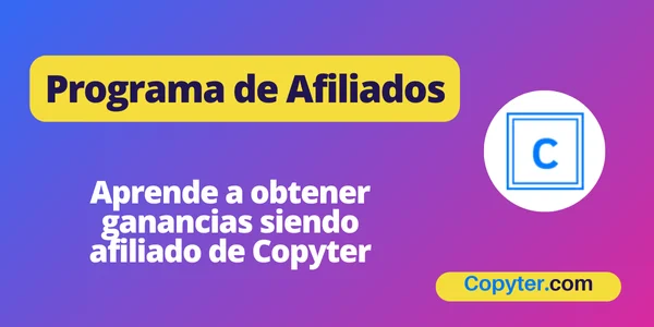 Programas de Afiiados Copyter