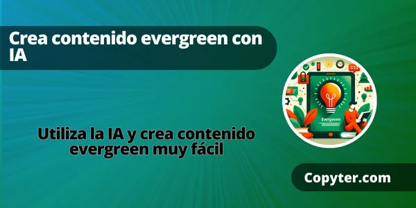 IA para crear contenido evergreen