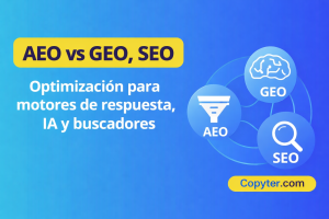 SEO vs AEO vs GEO diferencias