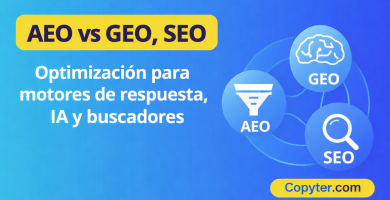 SEO vs AEO vs GEO diferencias