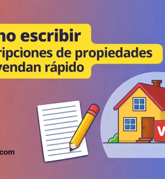 ¿Cómo escribir descripciones de propiedades que vendan rápido?