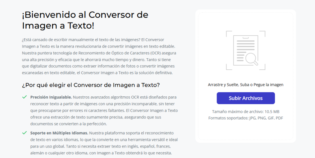 Dashboard de OCROnline