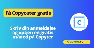 Få gratis Copyter