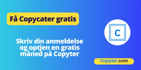 Få gratis Copyter