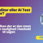 Editor eller tekstgenerator