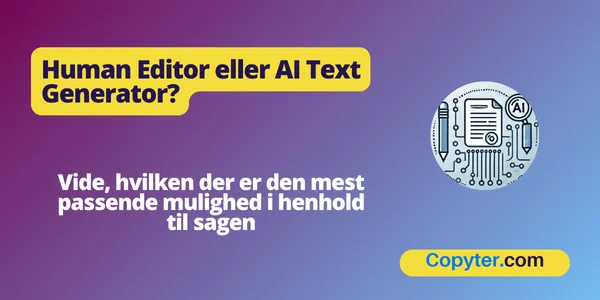 Editor eller tekstgenerator