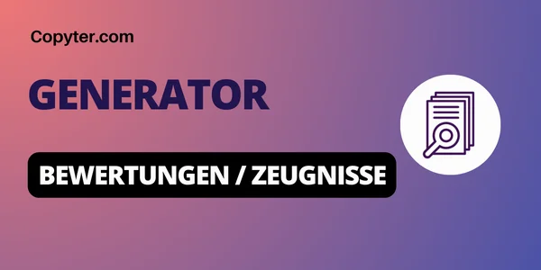 Überprüfung Generator