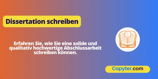 Wie schreibe ich eine Abschlussarbeit?