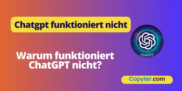 ChatGPT funktioniert nicht