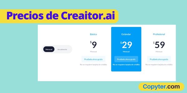 Creaitor AI Price 