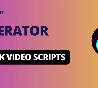 Tiktok video script generator