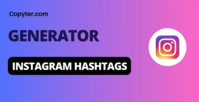 Instagram Copyter Hashtag Generator