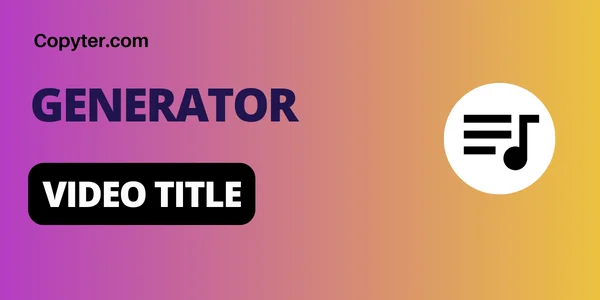 Youtube Copyter Title Generator