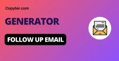 Follow up email generator