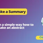 How to make a summary