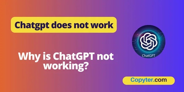 ChatGPT not working