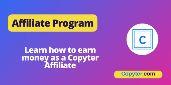 Copyter Affiliate Program