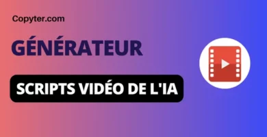 Générateur de scripts vidéo Copyter AI