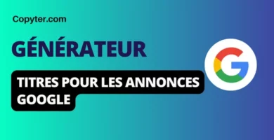 Générateur de titres Google Ads