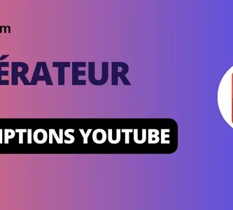 Générateur de descriptions YouTube