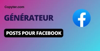 générateur de posts pour Facebook