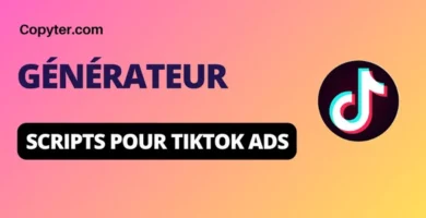 Générateur de script pour Tiktok Ads