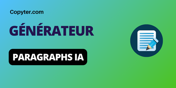 G n rateur de paragraphes crivez avec plus de style