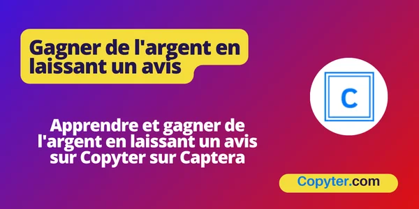 Gagner de l'argent en laissant un avis 