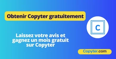 Obtenez un Copyter gratuit