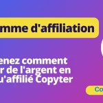 Programme d'affiliation Copyter