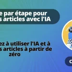 Apprenez à utiliser l'IA pour créer du contenu