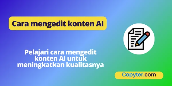 Belajar mengedit konten AI Edit konten AI