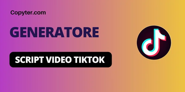 Generatore di script video Tiktok