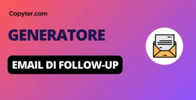 Generatore di email di follow-up