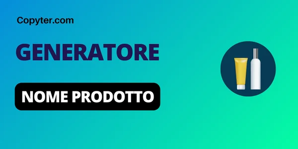 Generatore di nomi di prodotti