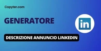 Generatore di descrizioni di annunci su LinkedIn