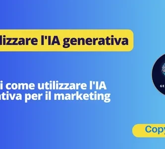 IA generativa per il marketing