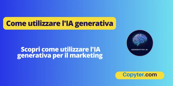 IA generativa per il marketing