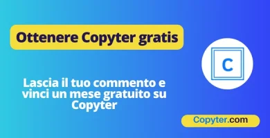 Ottieni un Copyter gratuito