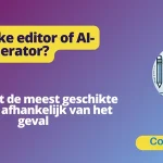 Editor of tekstgenerator