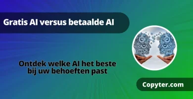 Gratis AI versus betaalde AI