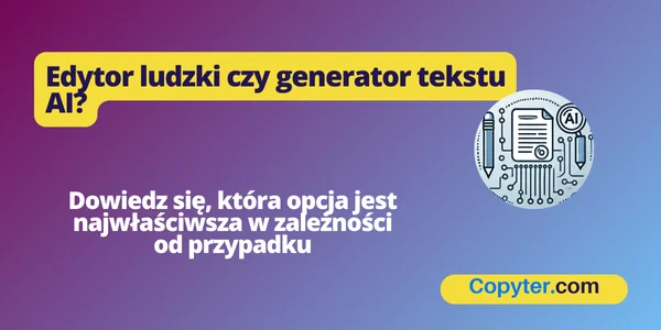 Zatrudnij pisarza AI lub generatora tekstu Edytor lub generator tekstu