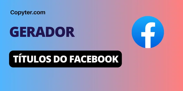 Gerador de títulos do Facebook Copyter