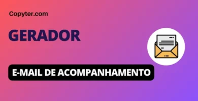 Gerador de e-mails de acompanhamento