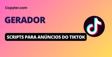 Gerador de scripts para anúncios Tiktok